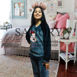 Pijama de Felpa Anti-Alérgica Mini