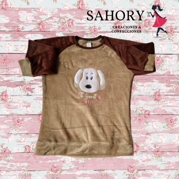 Pijama de Felpa Anti-Alérgica Perrito