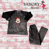 Pijama de Felpa Anti-Alérgica Mini