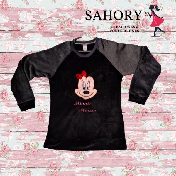 Pijama de Felpa Anti-Alérgica Mini